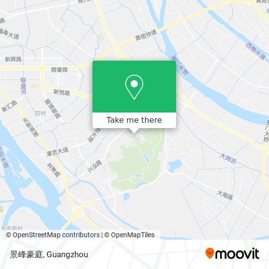 景峰豪庭 map