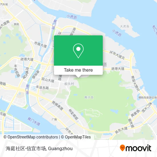 海庭社区-信宜市场 map