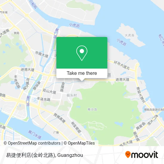 易捷便利店(金岭北路) map