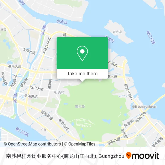 南沙碧桂园物业服务中心(腾龙山庄西北) map
