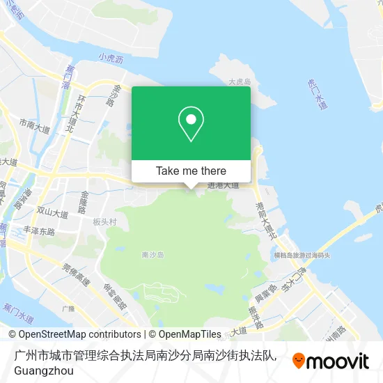 广州市城市管理综合执法局南沙分局南沙街执法队 map