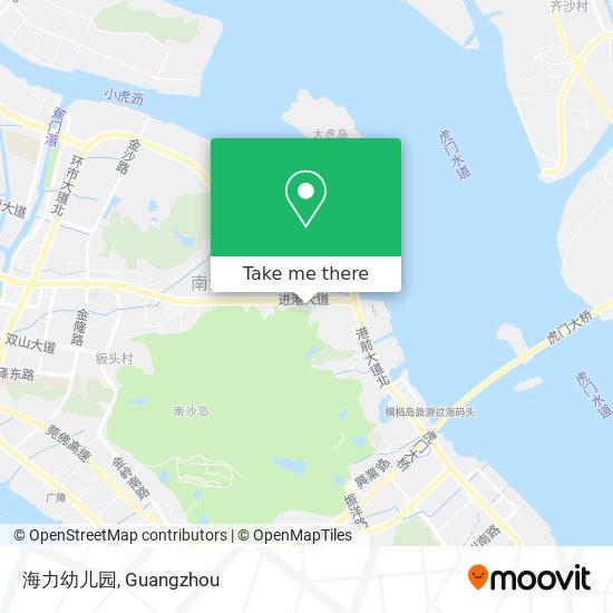海力幼儿园 map