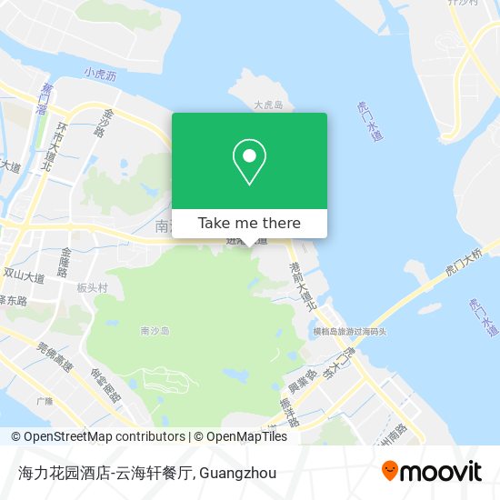 海力花园酒店-云海轩餐厅 map