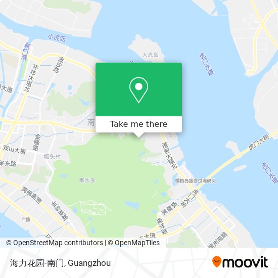 海力花园-南门 map