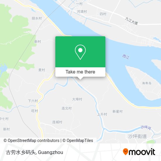 古劳水乡码头 map