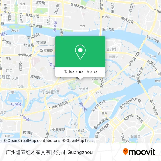 广州隆泰红木家具有限公司 map