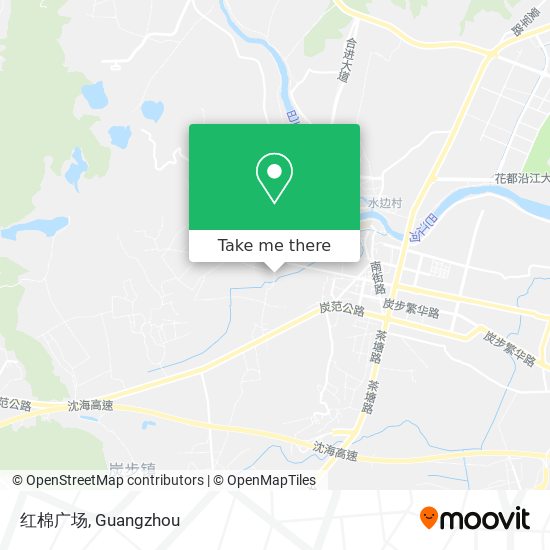 红棉广场 map