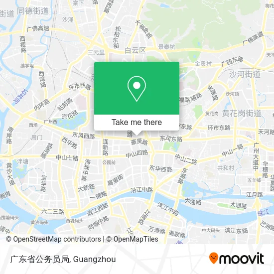 广东省公务员局 map