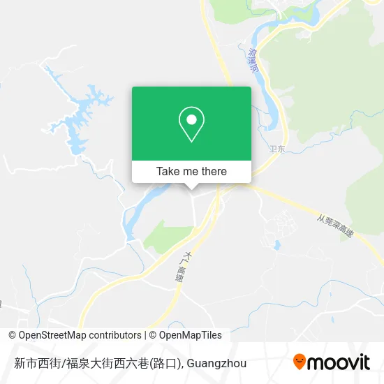 新市西街/福泉大街西六巷(路口) map