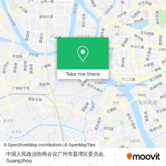 中国人民政治协商会议广州市荔湾区委员会 map
