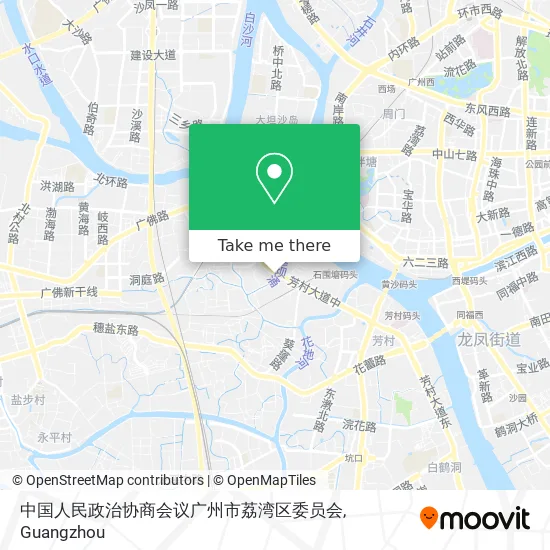 中国人民政治协商会议广州市荔湾区委员会 map