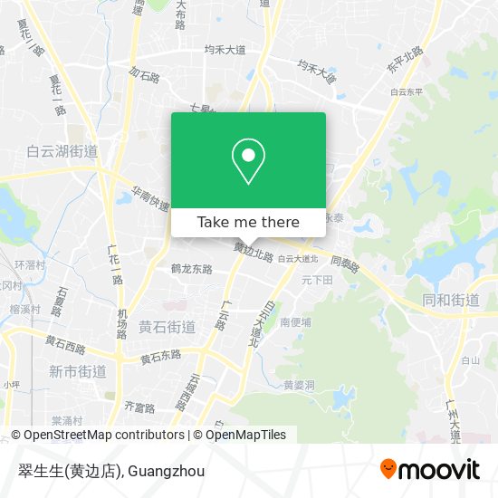 翠生生(黄边店) map