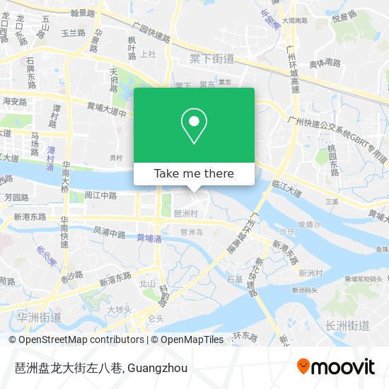 琶洲盘龙大街左八巷 map