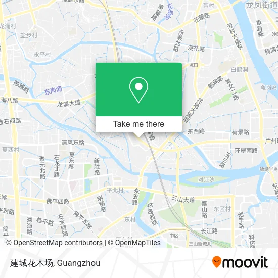 建城花木场 map