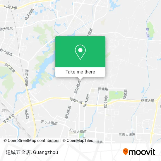 建城五金店 map