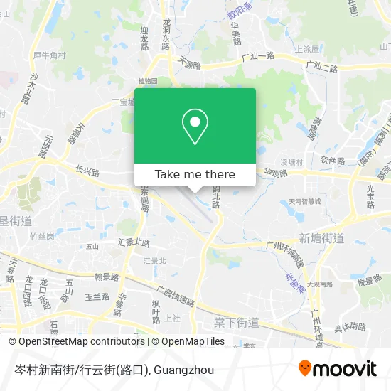 岑村新南街/行云街(路口) map