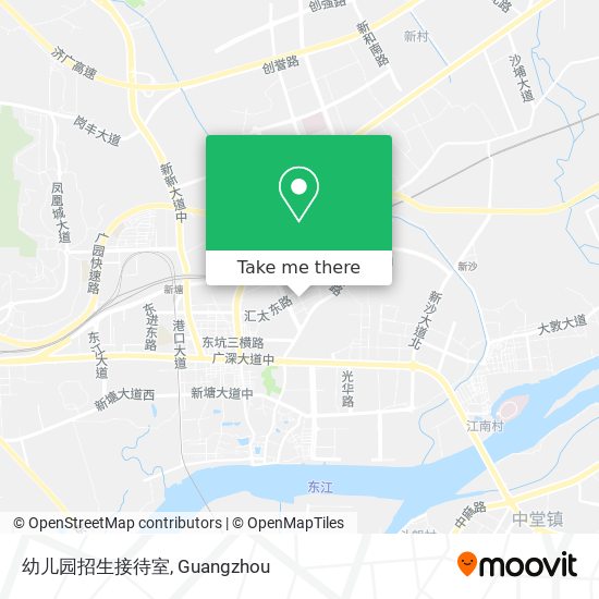 幼儿园招生接待室 map