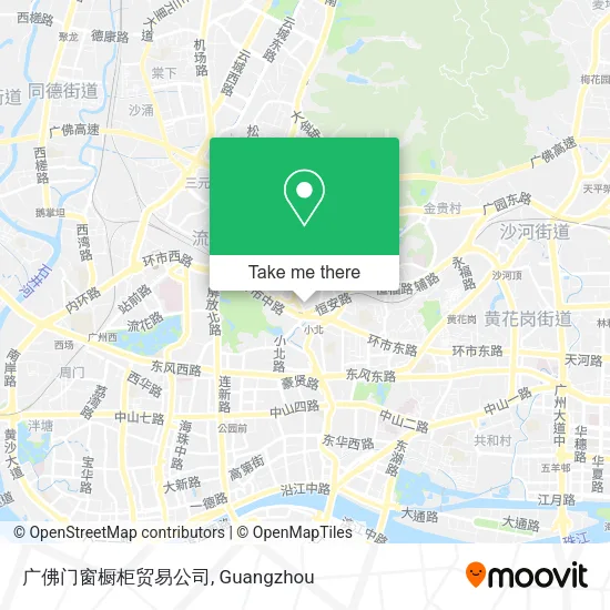 广佛门窗橱柜贸易公司 map