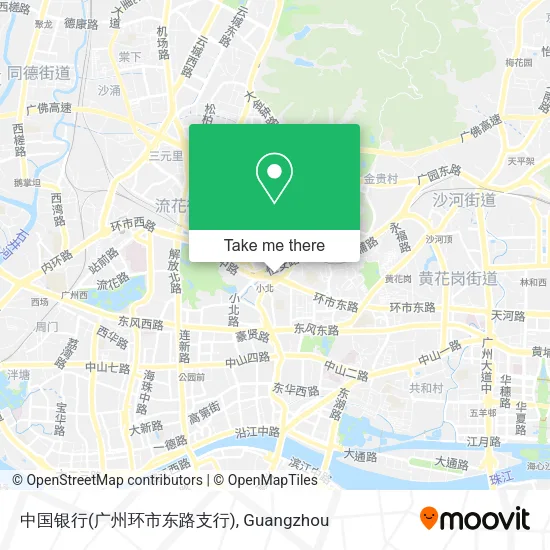 中国银行(广州环市东路支行) map