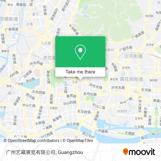广州艺藏展览有限公司 map