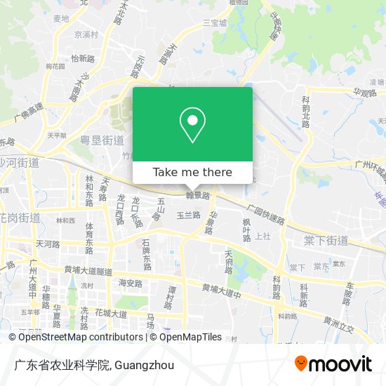 广东省农业科学院 map