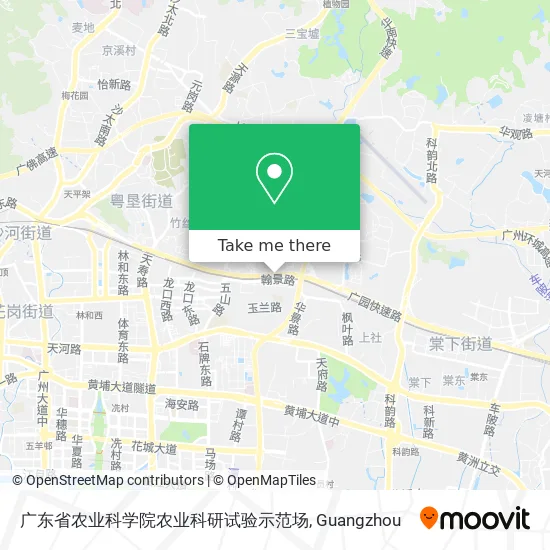 广东省农业科学院农业科研试验示范场 map
