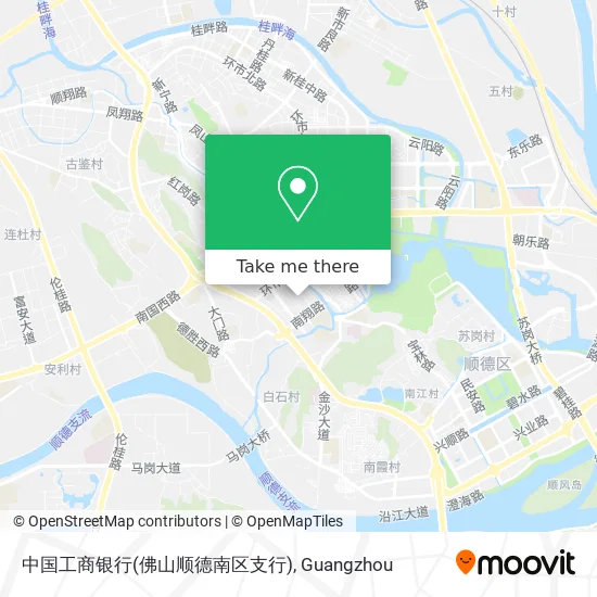 中国工商银行(佛山顺德南区支行) map
