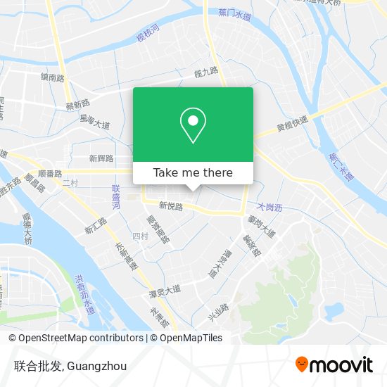 联合批发 map