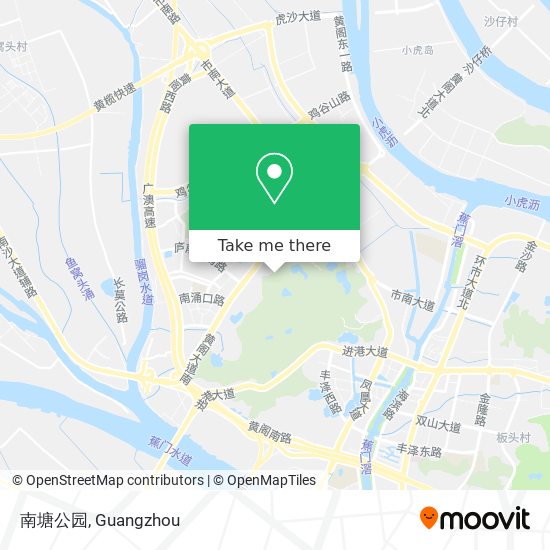 南塘公园 map