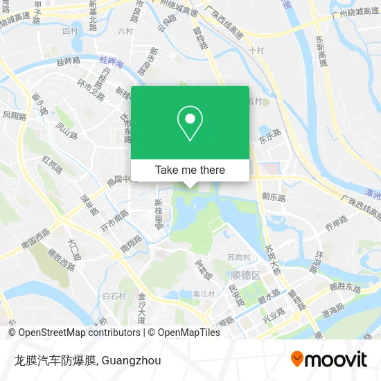 龙膜汽车防爆膜 map