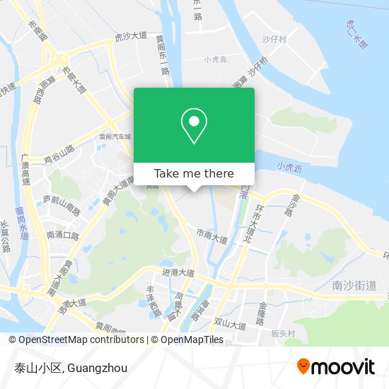 泰山小区 map