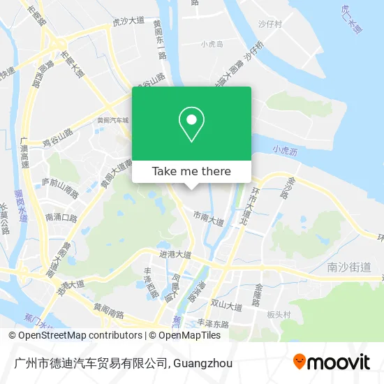 广州市德迪汽车贸易有限公司 map