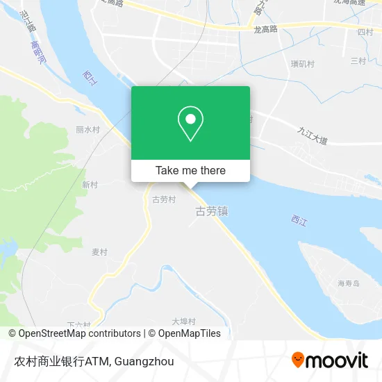 农村商业银行ATM map