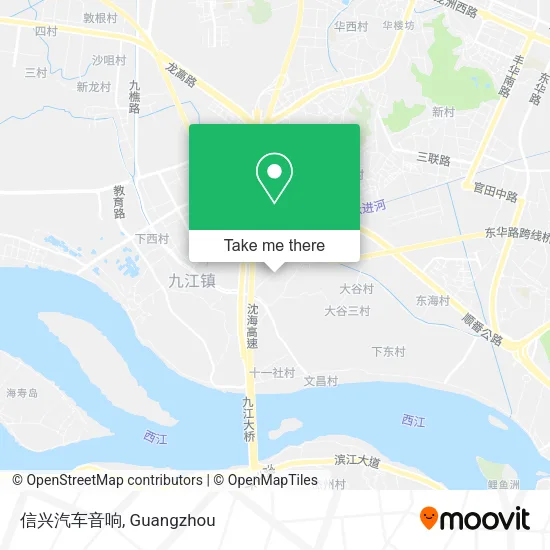信兴汽车音响 map