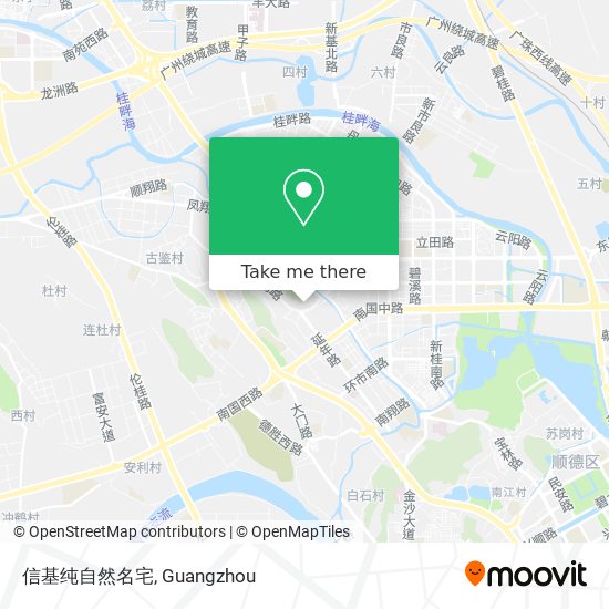 信基纯自然名宅 map