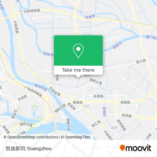凯德新玥 map