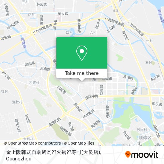金上阪韩式自助烤肉??火锅??寿司(大良店) map