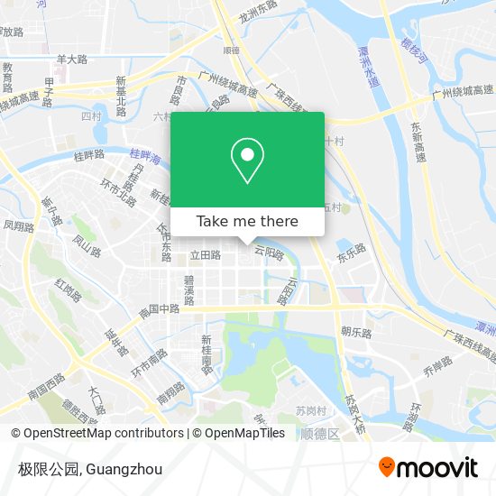 极限公园 map