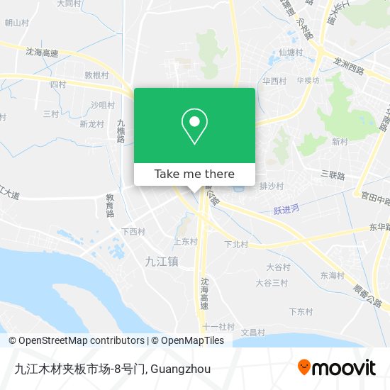 九江木材夹板市场-8号门 map