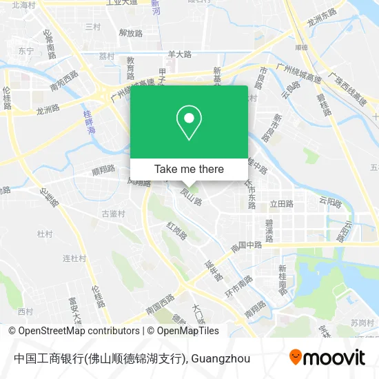 中国工商银行(佛山顺德锦湖支行) map