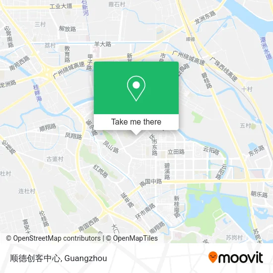 顺德创客中心 map