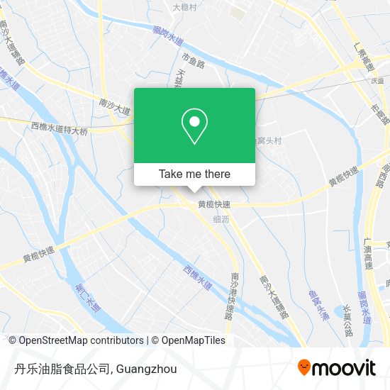 丹乐油脂食品公司 map