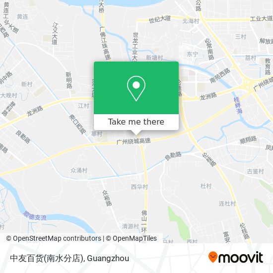 中友百货(南水分店) map