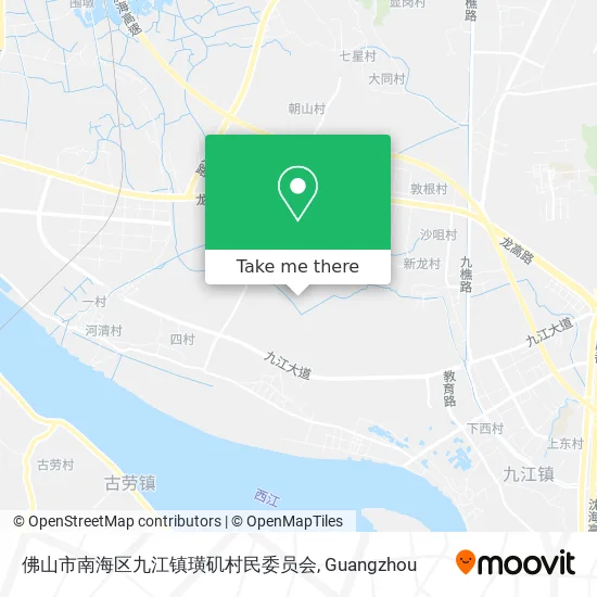 佛山市南海区九江镇璜矶村民委员会 map