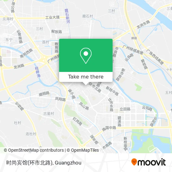 时尚宾馆(环市北路) map
