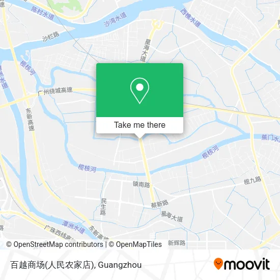 百越商场(人民农家店) map