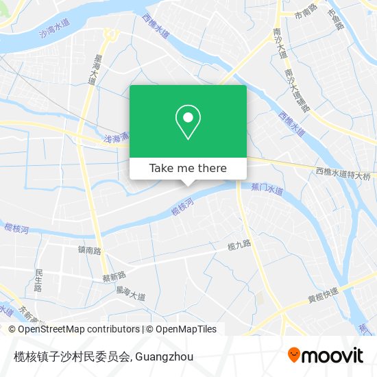 榄核镇子沙村民委员会 map