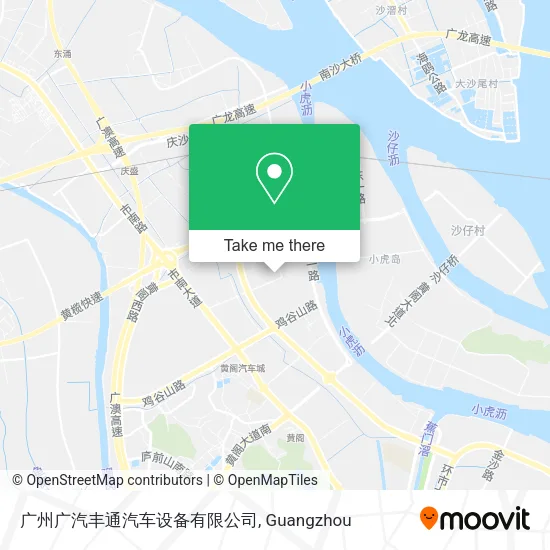 广州广汽丰通汽车设备有限公司 map