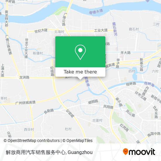 解放商用汽车销售服务中心 map
