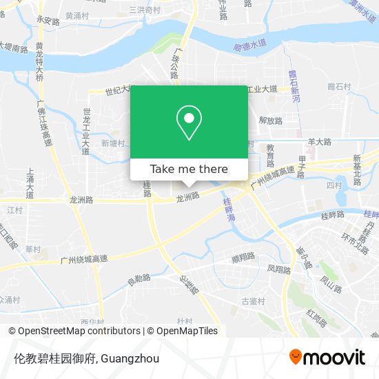 伦教碧桂园御府 map